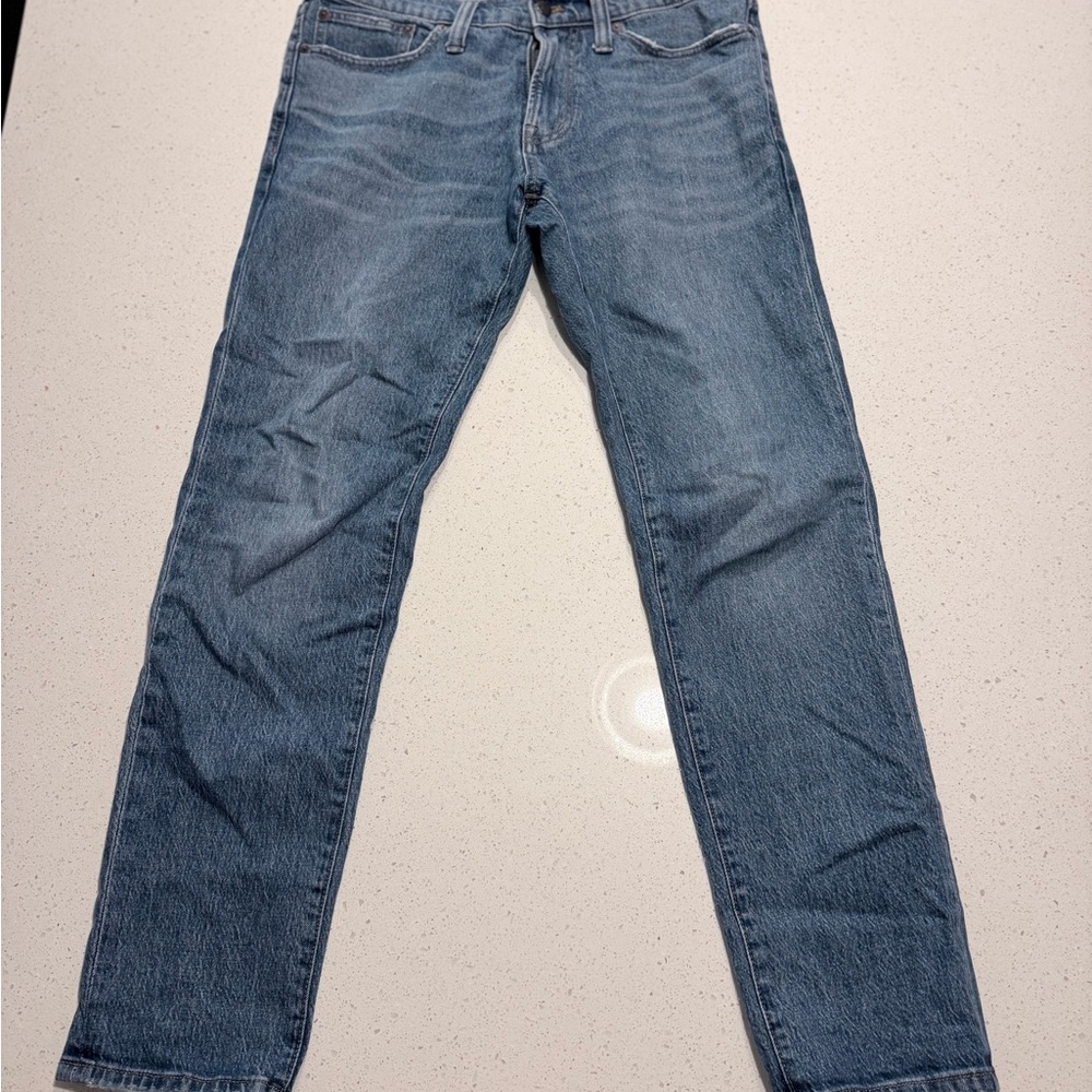 Madewell Men's Straight Jeans in Light Blue